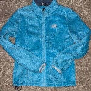 The North Face Turquoise Fleece Jacket (S)